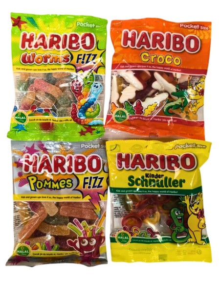 HARIBO HALLAL 100 GR*72PCS